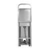 Voetbediende Handenwasser met Zeep en Papierdispenser - Dynasteel