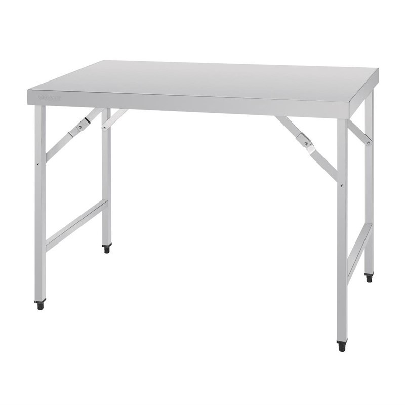 Opvouwbare Tafel Inox 1200 Mm - Vogue - Fourniresto