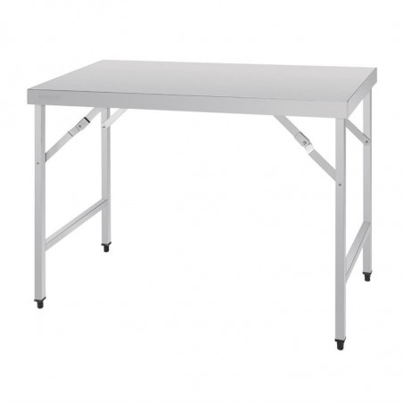 Table Pliante Inox 1200 Mm - Vogue - Fourniresto