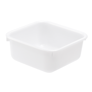 Quadratische Schüssel - 4,5L - Weiß - Gilac