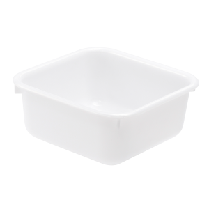 Square Bowl 4.5L White