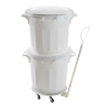 Couvercle Conteneur 50L Blanc