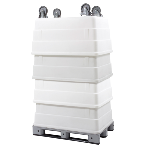 Volle Grijze Pallet - 1200 X 800 X 165 mm - Gilac