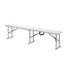 Banc Pliable Blanc - HENDI