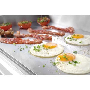 Profi Line Smooth Plate Plancha - 518 x 328 mm - Brand HENDI