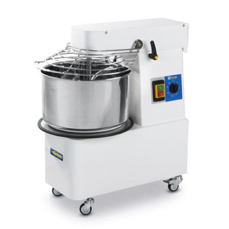 Spiralknetmaschine mit abnehmbarem Behälter - 20 L