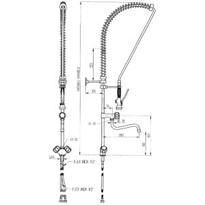 Faucet with sprayer