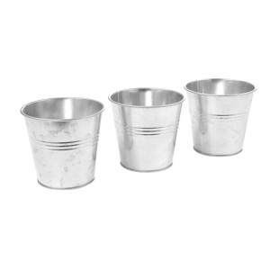 3 buckets with tray - Brand HENDI - Fourniresto