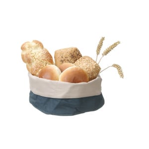 Round Dark Blue Bread Bag - 250 in Diameter