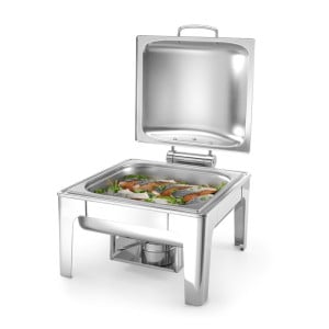 Chafing dish GN 2/3 satijnen afwerking - Merk HENDI - Fourniresto