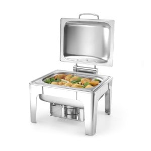 Chafing dish GN 1/2 met satijnen afwerking - Merk HENDI - Fourniresto