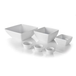 Square Bowl - 130 x 130 mm - Brand HENDI