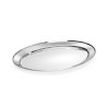 Plat Ovale en Inox Grande Taille - 500 x 350 mm - Marque HENDI - Fourniresto