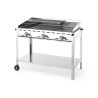 Professioneller Gasgrill Green Fire - 3 Brenner - HENDI