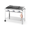 Professioneller Gasgrill Green Fire - 3 Brenner - HENDI