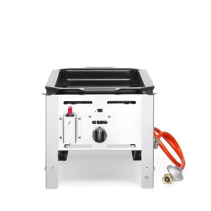 Professionele gasbarbecue om neer te zetten Bake-Master Mini - Merk HENDI