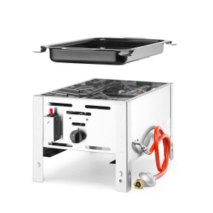 Professionele gasbarbecue om neer te zetten Bake-Master Mini - Merk HENDI