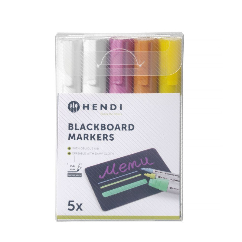 Chalk markers 6 mm - Brand HENDI - Fourniresto