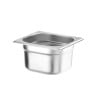 Bac Gastro GN 1/6 Inox - Diepte 100 mm - 1,6 L - FourniResto