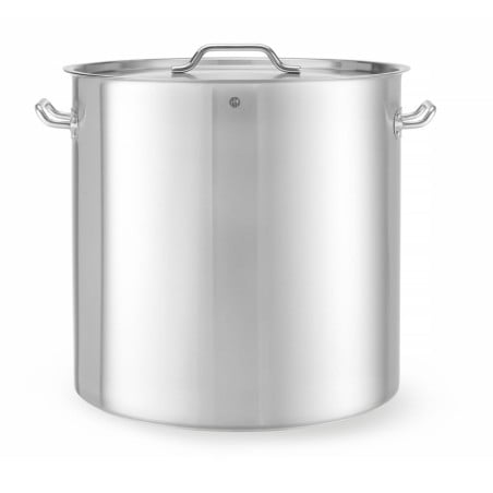 Professional Stockpot with Lid - Budget Line - 98 L