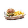 Fast-Food Service Basket - Brown - Set of 6 - Hendi