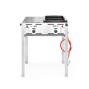 Barbecue op Gas Professioneel Roast-Master Maxi - 11,6 kW - Hendi