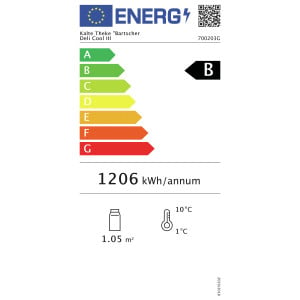 Kühlvitrine "Deli-Cool III" 160 Liter für Profis