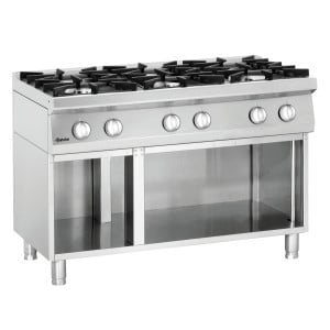 Fornuis 6 Pitten met Onderbouw Serie 700