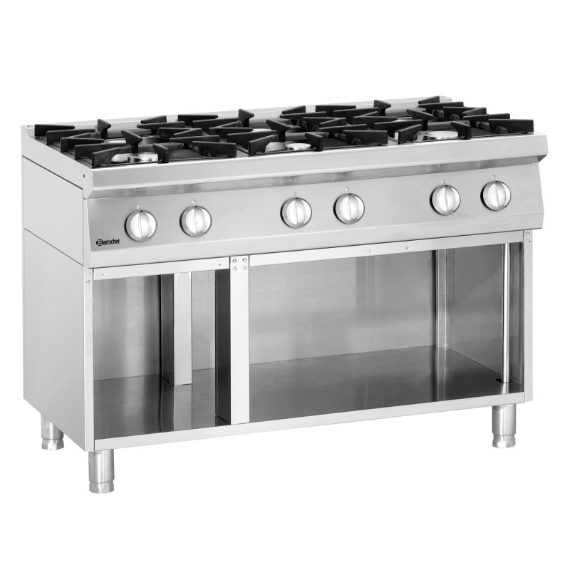Fourneau 6 Feux mit Unterbau Serie 700