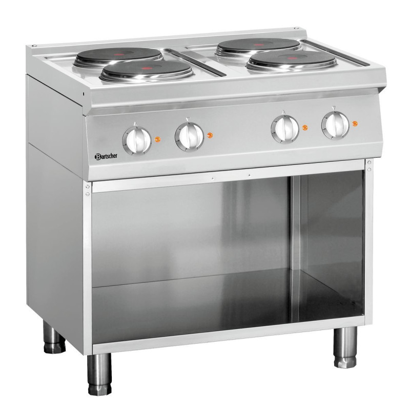 Four-burner stove with base Series 700