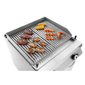 Professional Bartscher Series 900 gas lava stone grill - Grille V