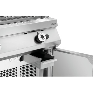 Gaslava-steengrill Professioneel Bartscher Serie 900 - Rooster V