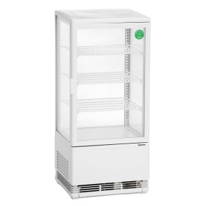 Mini Profi-Kühlschrank Bartscher - 78 L Weiß