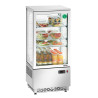 Mini Professional Refrigerated Display Case Bartscher - 78 L Stainless Steel