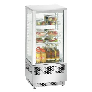 Mini Profi-Kühlschrank Bartscher - 78 L Edelstahl