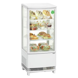 Mini Professional Refrigerated Display Case Bartscher - 86 L