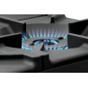 Fornuis met 6 krachtige branders serie 900 - Open Onderbouw van het merk Bartscher