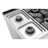 Fornuis met 6 krachtige branders serie 900 - Open Onderbouw van het merk Bartscher