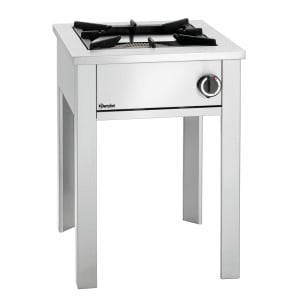 Professionele gasfornuis op poten - 1 brander - 280 mm Bartscher 1050603