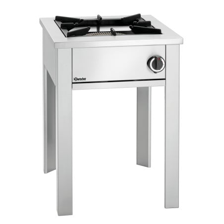 Professionele gasfornuis op poten - 1 brander - 280 mm Bartscher 1050603