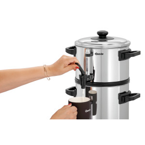 Coffee Percolator Milk Dispenser