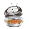 Chafing Dish Flexibel Rond met Afneembare Deksel - 6,2 L - Bartscher