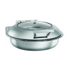 Round Flexible Chafing Dish with Removable Lid - 6.2 L - Bartscher