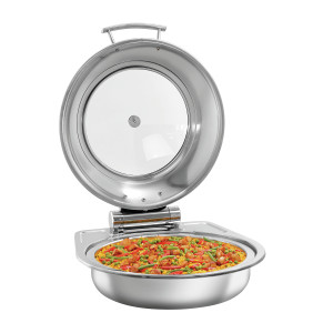 Chafing Dish Flexibel Rond met Afneembare Deksel - 6,2 L - Bartscher