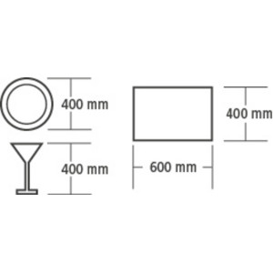 Lave Vaisselle Professionnel US PPlus 500 LPR avec Pompe de Vidange - 50 x 50 cm