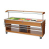 Schaalhouder voor verwarmd en gekoeld buffet - 6 x GN 1/1