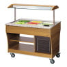 Buffet/Saladebar met koeling - 3 x GN 1/1