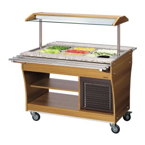 Buffet/Salatbar gekühlt - 3 x GN 1/1