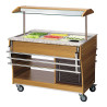 Buffet/Saladebar met koeling - 3 x GN 1/1