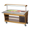 Koelbuffet/Saladebar - 4 x GN 1/1